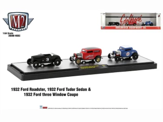 Ford Edelbrock Auto-Haulers HS02 1932 Set 1/64 M2 Machines