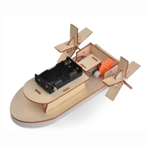 Educaplay Maker Barco A Motor Elétrico Para Montar Bdm08 Polibrinq