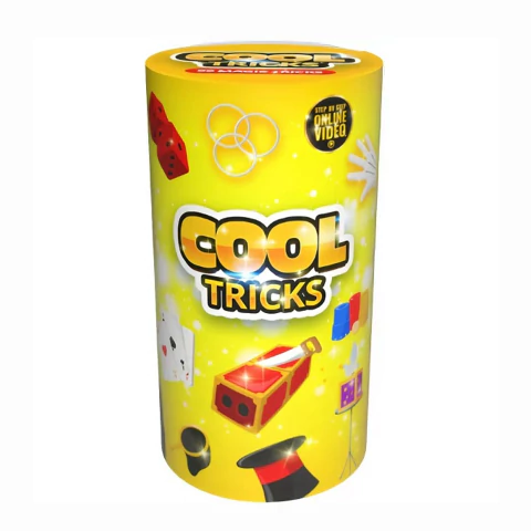 Kit De Mágica Cool Tricks F0143-1 Amarelo - Fun