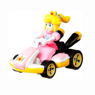 Carrinho Hot Wheels Mario Kart - Princess Peach Standard Kart Gbg25 Mattel