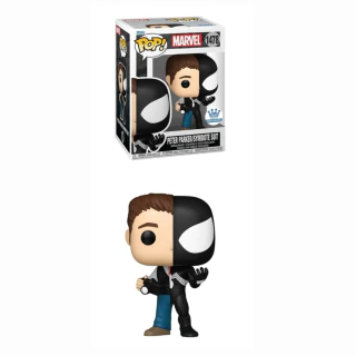 Boneco Funko Pop Marvel Peter Parker Symbiote Suit 1478 Special Ed