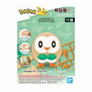 Model Kit Quick - Rowlet - Pokémon - Bandai