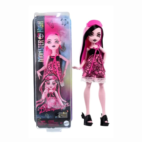 Boneca Monster High Pijamas Monstruosos Draculaura Jgm42 Mattel