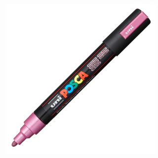 Caneta Posca Uni Pc-5m Metallic Pink 1.8-2.5mm #M13 3585
