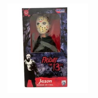 Boneco Jason Friday The 13 Em Vinil Licenciado Warner Bros 38 cm