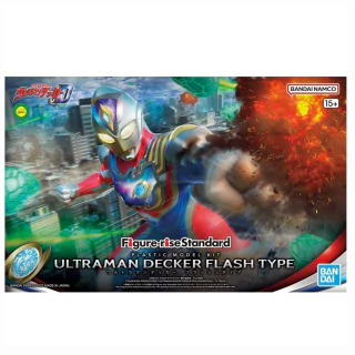 Model Kit Ultraman Decker Flash Type Figure Rise Standard Bandai