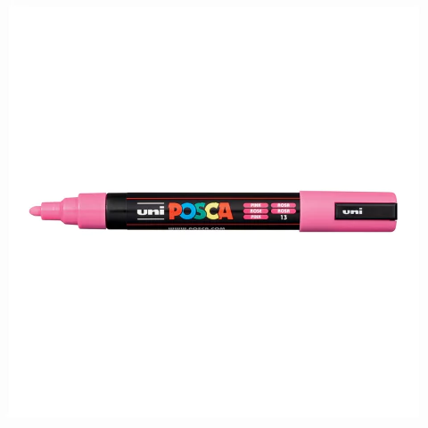 Caneta Posca Uni Pc-5m Rosa 1.8-2.5mm #13 6179