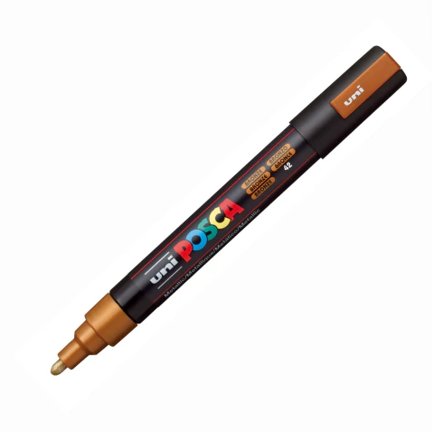 Caneta Posca Uni Pc-5m Bronze 1.8-2.5mm #42 3547