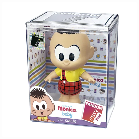 Fandom Box Turma Da Mônica Cascão 056 - 13 Cm Líder Brinquedos