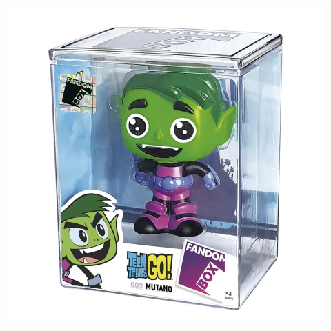 Fandom Box Jovens Titãs Mutano 002 - 10 Cm Líder Brinquedos