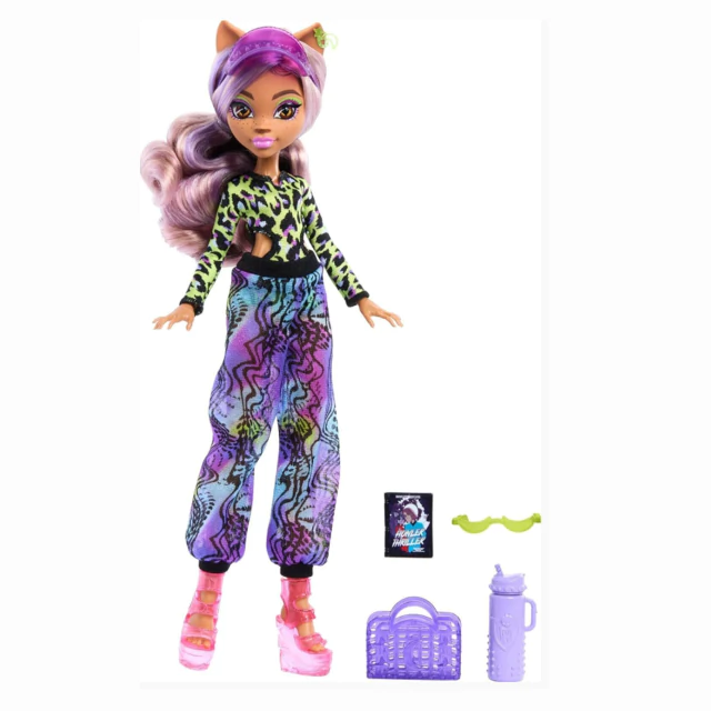 Boneca Monster High Scare-Adise Island Clawdeen Wolf Mattel Hrp67 Boneca Monster High Scare-Adise Island Clawdeen Wolf Mattel Hrp67
