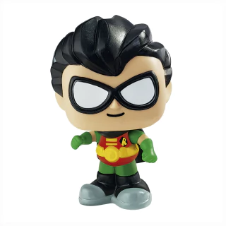 Fandom Box Jovens Titãs Robin 001 - 10 Cm Líder Brinquedos