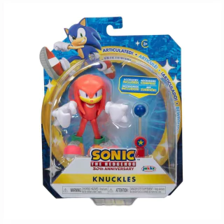 Sonic The Hedgehog Boneco Knuckles 9 Cm 4252 Sunny
