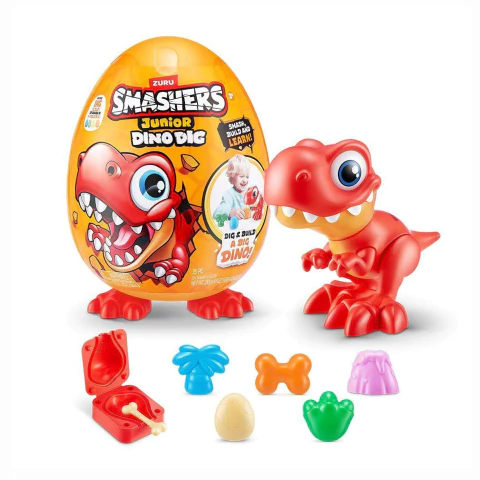 Zuru Smashers Junior Dino Dig Grande Surpresa Series 1 F0149-6 Fun