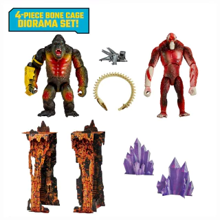 Godzilla Vs Kong The New Empire Kong Vs Skar King 15 Cm 3558 Sunny Playmates