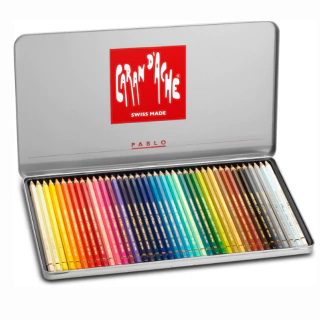 Lápis de Cor Caran D’Ache Pablo 40 Cores 666.340