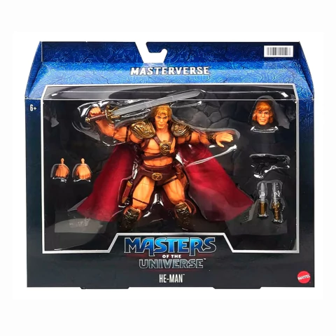 Boneco Masters Of The Universe Masterverse He-Man HLB55 - Mattel