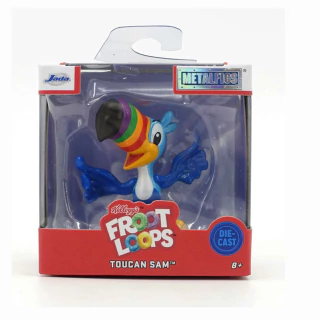 Boneco Tucano Sam Froot Loops Kellogg's Metalfigs Die-Cast Jada