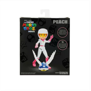 Super Mario Filme Boneca Peach Com Casco Azul 14cm 4266 Sunny