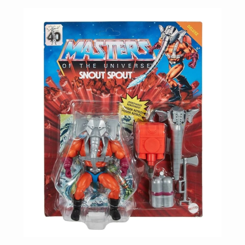 Boneco Masters Of The Universe Motu Snout Spout Deluxe Hdt24 Mattel