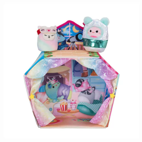 Squishmallows Squishville Playset Festa Do Pijama 3438 Sunny