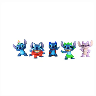 Disney Stitch 5 Mini Bonecos 7 Cm Colecionáveis 3991 Sunny