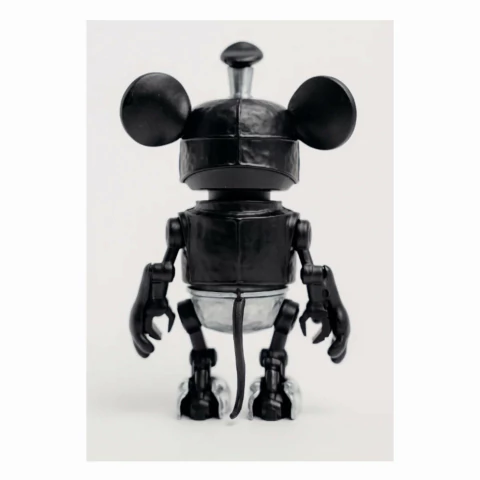 Tinco Steamboat Willie Mickey Limited Edition Toy Art em Metal Feito no Brasil
