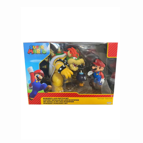 Conjunto Super Mario vs Bowser Set De Batalha - Candide 3016