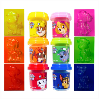 Ki-Massa Patrulha Canina Kit Massinha Com 6 Potes 1371 Sunny