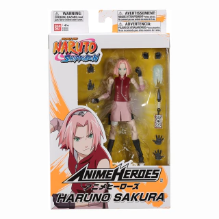 Boneco Naruto Shippuden Anime Heroes Haruno Sakura Bandai F00736