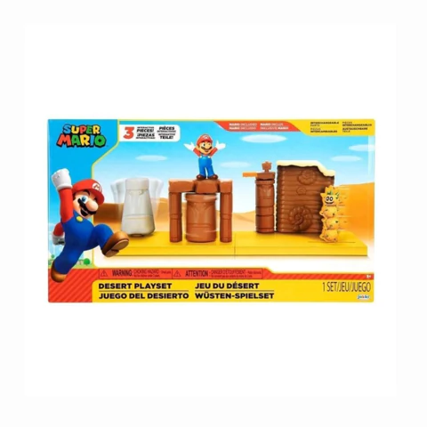 Boneco Super Mario Playset no Deserto - 3004 - Candide