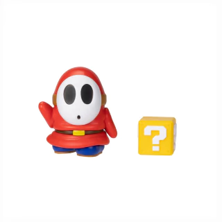 Super Mario Boneco Shy Guy Com Bloco 11 Cm 4200 Sunny