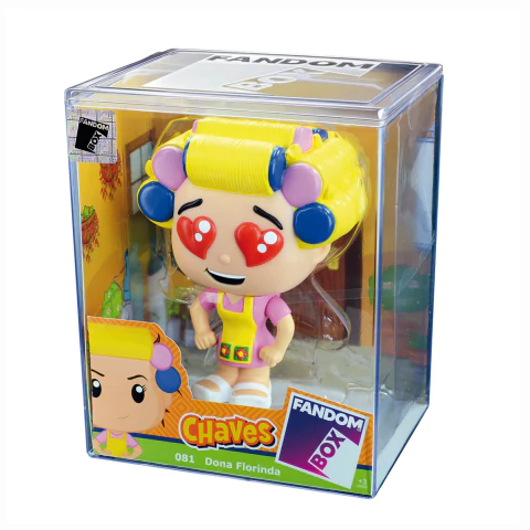 Fandom Box Turma do Chaves - Dona Florinda 081 - 10 Cm Líder Brinquedos
