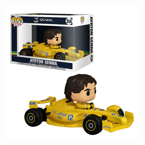 Boneco Funko Pop Rides Dlx Lotus Ayrton Senna Jps 314
