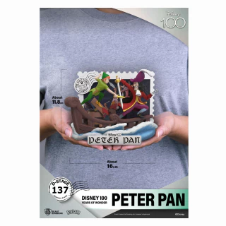Disney 100 Anos Peter Pan D-Stage 137 Beast Kingdom
