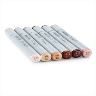 Marcador Copic Sketch Portrait Estojo 6 Cores 2944