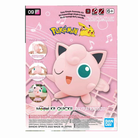 Model Kit Jigglypuff - Pokemon - Bandai