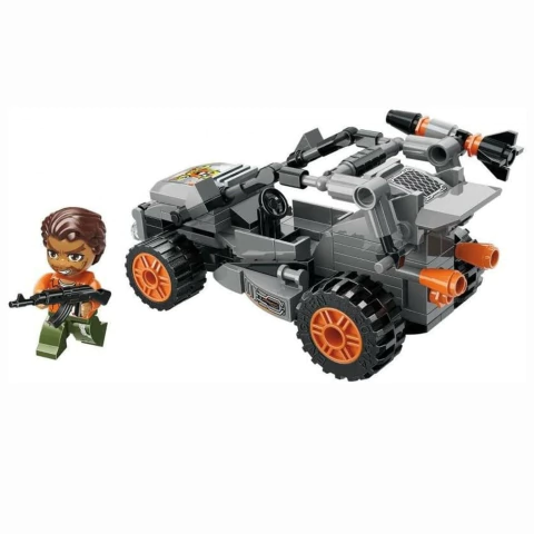 Bloco De Montar Mine City Perseguição Carro de Bandido Arnold 11011-2 Qman