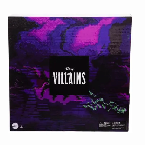 Disney Collector Villains Evil Queen Cruella Yzma Aniversário 100 Anos Hrf56 Mattel