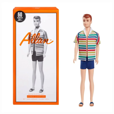 Boneca Barbie Silkstone Signature - Allan 60th Hrm87 Mattel