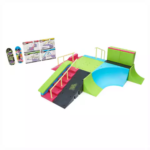 Tech Deck Neon Mega Park Rampa Skate De Dedo 2896 Sunny Spin Master