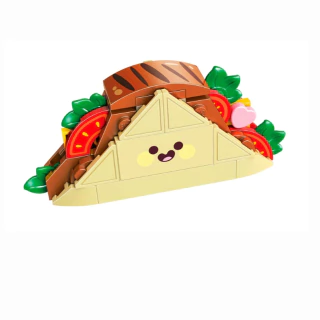 Bloco de Montar Build & Fun Sanduíche Qman 56 Peças 35017-1