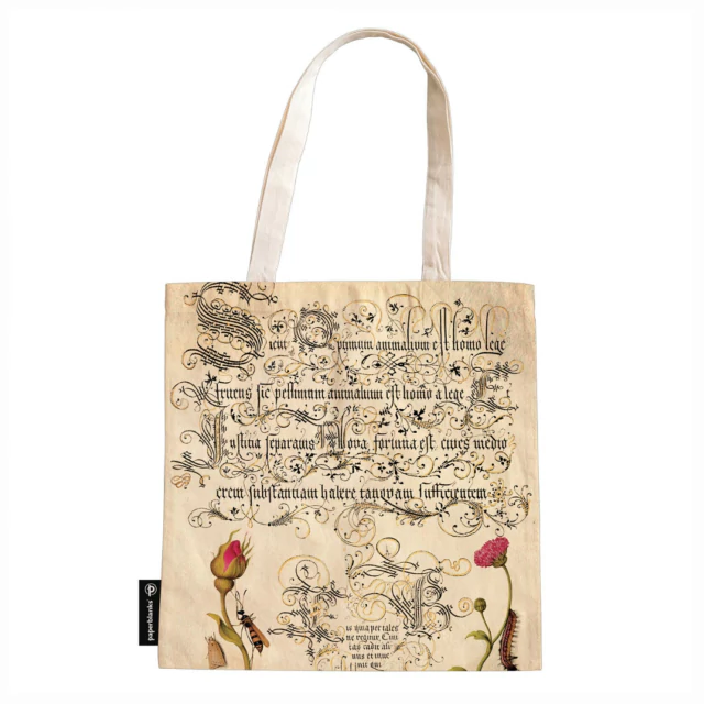 Paperblanks Canvas Bag Flemish Rose 8152-4 Paperblanks Canvas Bag Flemish Rose 8152-4