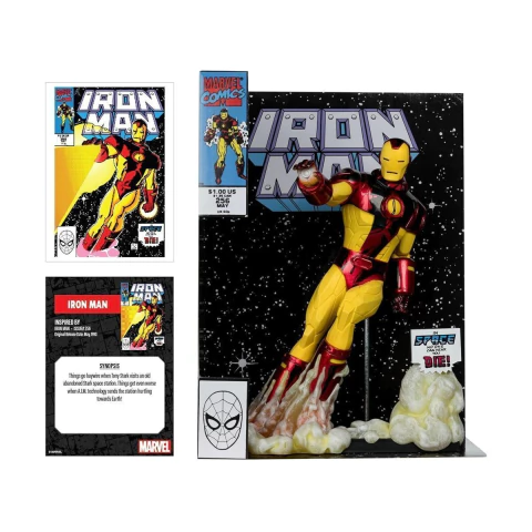 Estátua IRON MAN #256 - Marvel Comics - 1/6 Scale - McFarlane