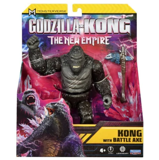Boneco Kong With Battle Axe de 14cm Godzilla vs Kong Sunny 4670