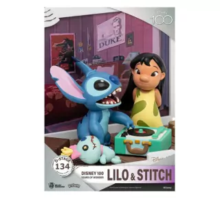 Lilo & Stitch (100 Years of Wonder) D-Stage Disney Lilo & Stitch Beast Kingdom