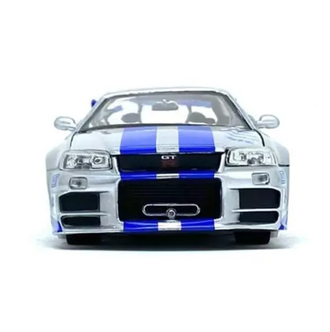 Brian s Nissan GTR Skyline R34 Velozes e Furiosos 1:24 Jada Toys 97158