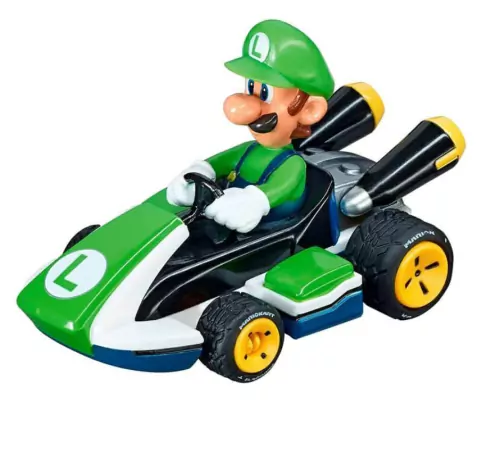 Carrinho de Fricção Luigi Pull & Speed Mario Kart 1:43 Carrera