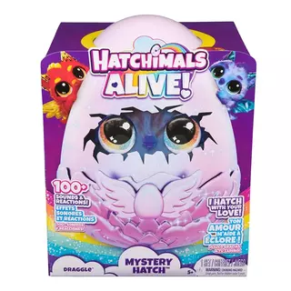 Hatchimals Alive Mystery Hatch Surpresa Dragão 4006 Sunny