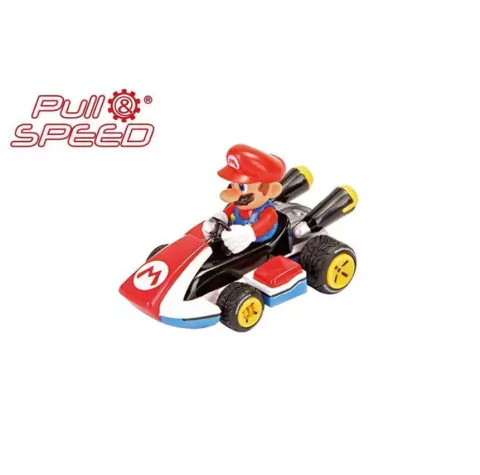 Carrinho de Fricção Mario Pull & Speed Mario Kart 1:43 Carrera